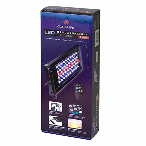 Coralife Aqualight Mini Aquarium LED Light Fixture