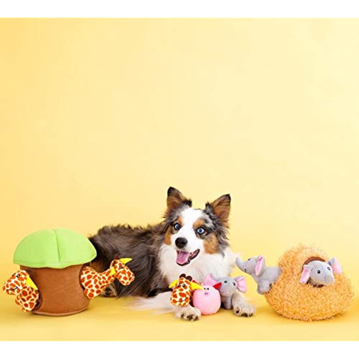 Pet Supplies : ZippyPaws Zippy Burrow Interactive Dog Toys - Hide