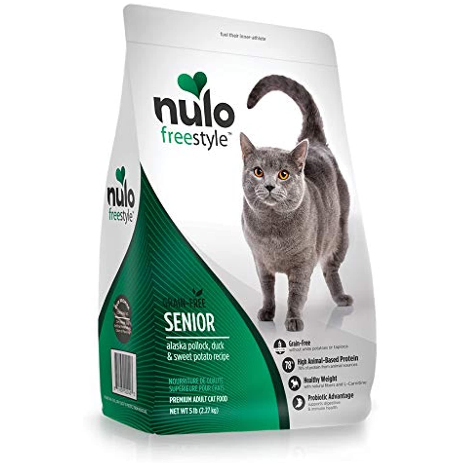 Nulo Senior Freestyle Dry Cat Food All Natural Ingredient Diet