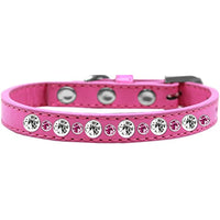 
              Mirage Pet Products Posh Jeweled Dog Collar Bright Pink Size 12
            