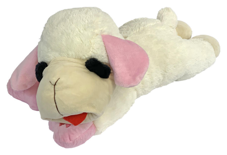 Multipet Lamb Chop Dog Toy, 10 inch Toy