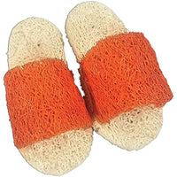 
              A&E Cage 644149 Nibblers Loofah Sandals Toy - Small
            