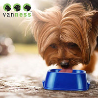 
              Van Ness Pet Food and Water Bowl, 16 oz Capacity Plastic Dish for Dogs and Cats, Wide No-Tip Base Prevents Spills
            