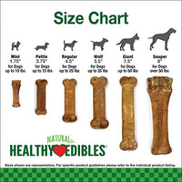 
              Nylabone Healthy Edibles Puppy Chew Treats, Lamb & Apple, Regular, 3 Count, Small/Regular - Up to 25 lbs. (N502VPP)
            