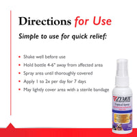 Zymox Topical Hot Spot Spray for Dogs and Cats with .5% Hydrocortisone, 2oz