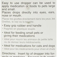 Lixit Pet Supplement and Medicine Eye Dropper, 3ml