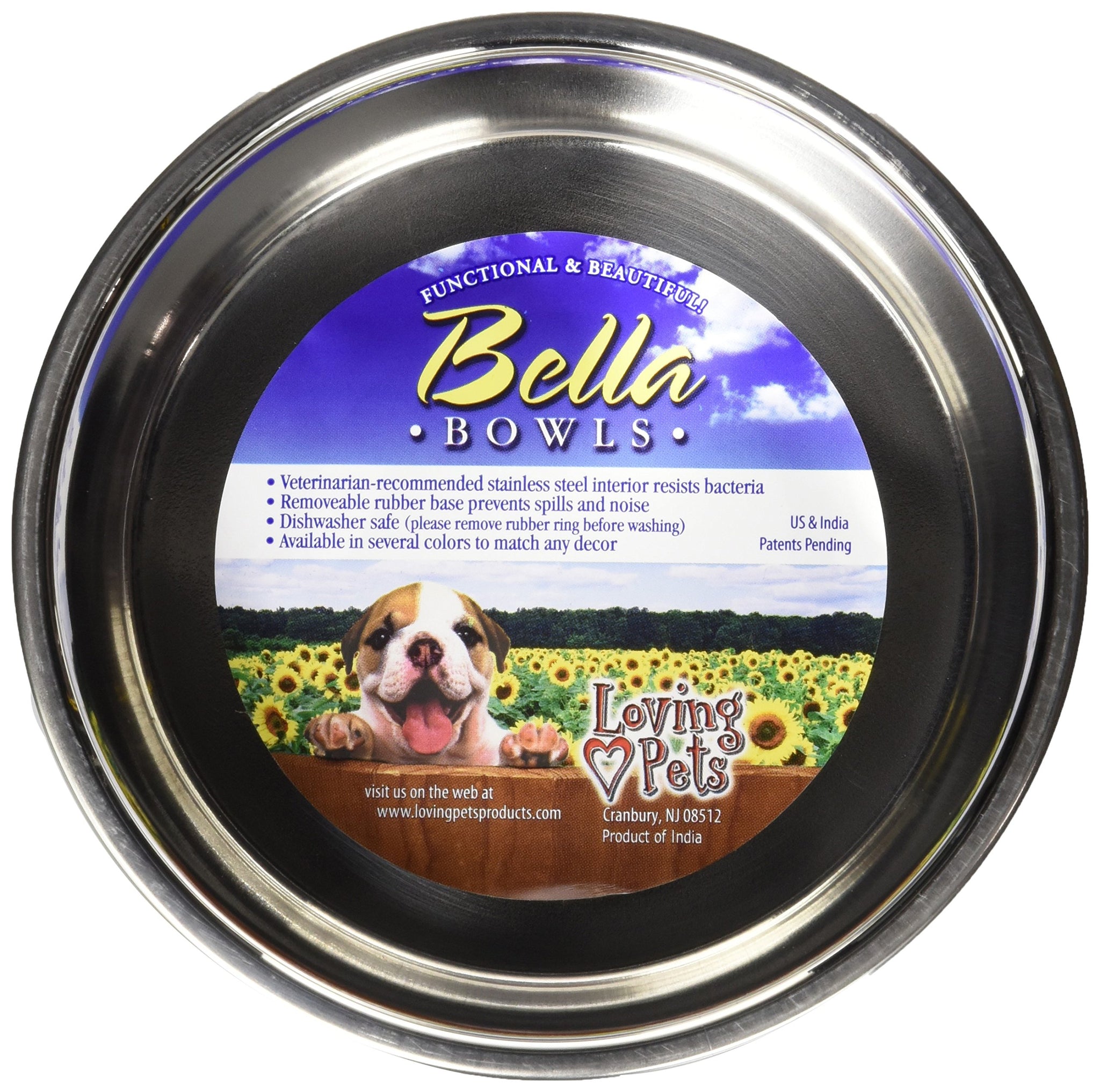 Loving Pets Bella Bowls Pet Bowl, Metallic Copper, Extra Large, On Sale