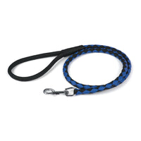 
              Soft Leather Dual-Color Braided Round Lead
            