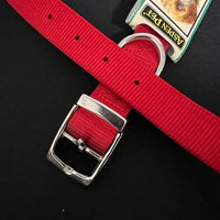 ASPEN Pet  COLLAR NYLON RED 28 Inch X 1 Inch