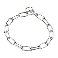 Herm Sprenger - Long Link Fur Saver Collar - Chrome